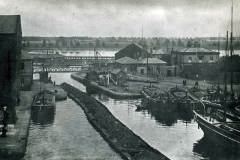 The south-eastern section of Goole Docks.