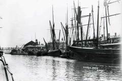 Vessels in Barge Dock.