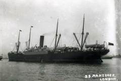 SS Montrose in the first decade of the 20th Century.