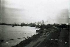 A postcard entitled Tide time, Goole.