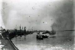 Steam vessels at the 1907 Goole Regatta.