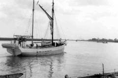 Johanna, the last sailing vessel to visit Goole.