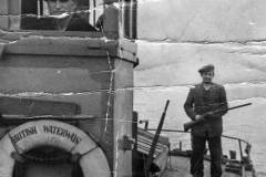Tug No 3 and its crew.