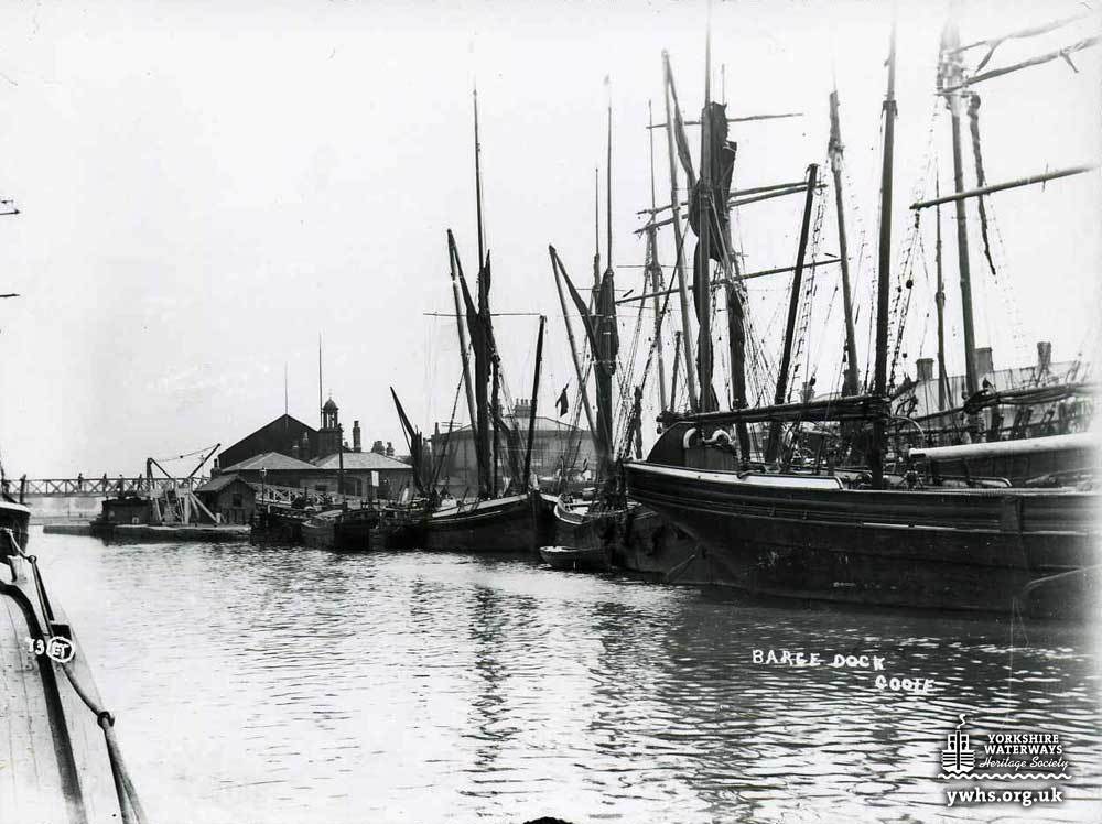 Barges and sailing vessels, Goole