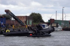 MB218 Humberside Police launch and jet skis