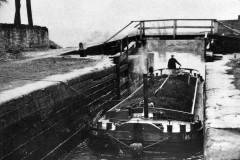 Barge loaded with coal