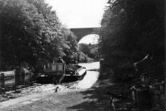A coal-laden West Country size barge.