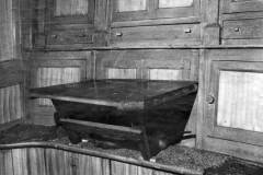 Typical living quarters of a keel/sloop.