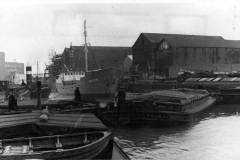Barges on the River Hull.