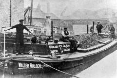 A Walter Holden owned steam barge.