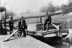 A Five Rise Canal Co barge.