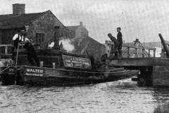 A steam barge of Walter J R Thornton.