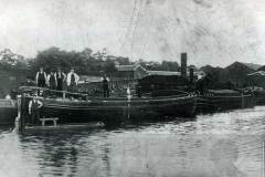 Short-boats at Shipley Bridge Dock.
