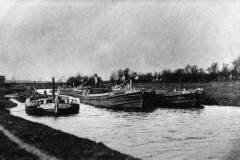 Barges on a canal