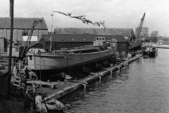 Preparing to launch of Broachdale H.