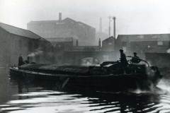 A short-boat on the Rochdale Canal.