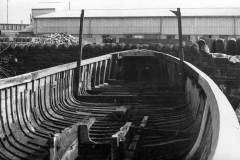 Doreen under restoration.
