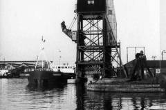 Tarquence alongside No 5 hoist.