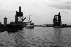 Nos 4 and 5 Compartment Boat Hoists.