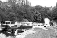 The Five Rise Lock staircase at Bingley.