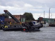 MB218 Humberside Police launch and jet skis