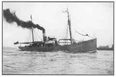 GDMA037 Steam trawler "Ibis V" built Goole in 1908.