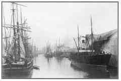 GDMA040 Ship Dock, Goole, circa 1896.
