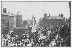 GDMA068 Lifeboat procession, Goole, 1907. GDMA068 Lifeboat procession, Goole, 1907.