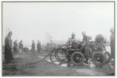 GDMA115 Practice fire drill at South Dock, Goole. GDMA115 Practice fire drill at South Dock, Goole.