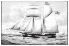 GDMA117 Painting of schooner Ocean Bride of Goole GDMA117 Painting of schooner Ocean Bride of Goole