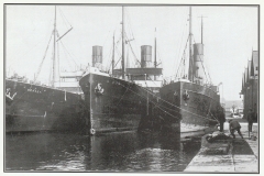 GDMA132 Trio of Goole steamers in West Dock Goole, 1934. GDMA132 Trio of Goole steamers in West Dock Goole, 1934.