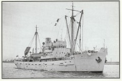 GDMA145 Admiralty salvage vessel "Salvalour" built Goole, 1945.