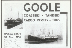 GDMA146 Advert from The Goole Shipbuilding and Repairing Company, 1937.