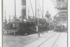 GDMA151 A steamer in West Dock, Goole. GDMA151 A steamer in West Dock, Goole.