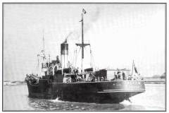 GDMA185 SS Blyth arrives back in Goole, 1945