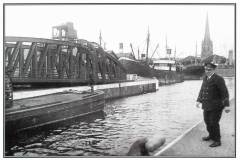 GDMA194 West Dock swing bridge, port of Goole