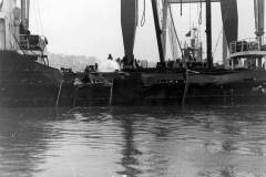 Raising the MV Birgit Muller.