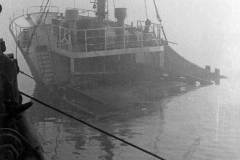 Raising the MV Birgit Muller.