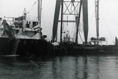 Raising the MV Birgit Muller.