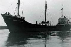 Raising the MV Birgit Muller.