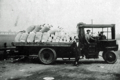 A Thornycroft Overtype steam wagon.