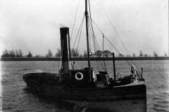 Steam tug Goole No 3 on either the River Ouse or the Humber Estuary.