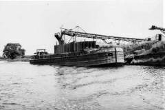 The barge Normanton is being loading.