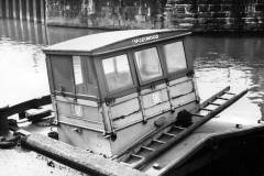HAZELWOOD moored by a staithe.
