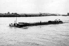 The fully laden barge JOYCE HAWKSLEY.