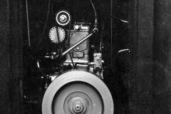 The Lister diesel engine in barge the Ethel.