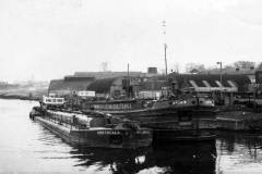 The tanker barges Brocodale H and David W.