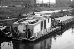 Freight Trader and a laden BACM barge.