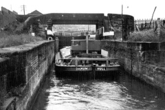 Barge Danum on the Sheffield & South Yorkshire Navigation.
