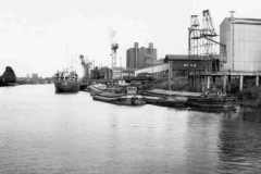 The riverside wharves at Selby.